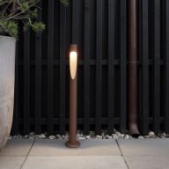 Louis Poulsen Flindt Garden Long Vloerlamp - 3000K Grondanker zonder adapter - Bruin