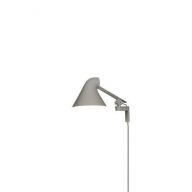 Louis Poulsen NJP Wall Short Wandlamp - 2700K - Lichtgrijs