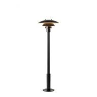 Louis Poulsen PH 3-2Â½ Bollard Vloerlamp - Zwart