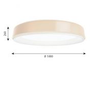 Louis Poulsen LP Grand 1480 Plafondlamp - Opbouw - 3000K Dali - Champagne