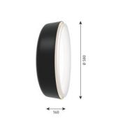 Louis Poulsen LP Grand 580 Wandlamp - 3000K Dali - Zwart