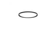 Louis Poulsen Slim Round 250 Recessed Plafondlamp - 3000K 1089lm Dali - Opal - Zwart