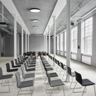 Louis Poulsen Slim Round 250 Semi-recessed Plafondlamp - 3000K 1089lm Dali - Opal - Aluminium