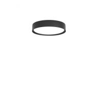 Louis Poulsen Slim Round 250 Semi-recessed Plafondlamp - 3000K 1089lm Dali - Opal - Zwart
