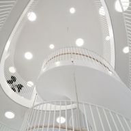 Louis Poulsen Slim Round 250 Surface Mounted Plafondlamp - Kelvin instelbaar Dali - Prismatic - Wit