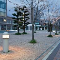 Louis Poulsen Waterfront LED Sokkellamp - 3000K - Geaard - Grondanker - Aluminium