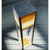 Ethimo Ginger Vloerlamp - Teak - Aluminium