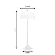 Louis Poulsen Panthella Vloerlamp - Wit