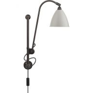 Gubi Bestlite BL5 16 Wandlamp - Zwart & Mat wit