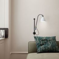 Gubi Bestlite BL5 16 Wandlamp - Zwart & Porselein