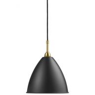 Gubi Bestlite BL9 M 21 Hanglamp - Messing & Mat zwart