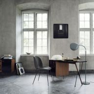 Gubi Cobra Vloerlamp - Chroom & Mat zwart