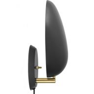 Gubi Cobra Wandlamp - Mat zwart