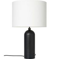 Gubi Gravity Large Tafellamp - Zwart staal & Wit