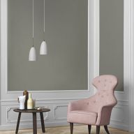 Gubi Grasshoppa Hanglamp - Messing & Antraciet grijs