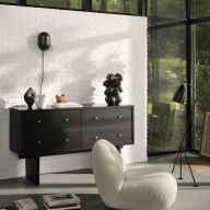 Gubi Grasshoppa Vloerlamp - Andorra rood