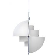 Gubi Multi-Lite Hanglamp - Chroom & Mat wit