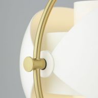 Gubi Multi-Lite Tafellamp - Messing & Mat wit