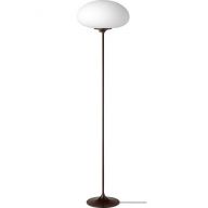 Gubi Stemlite H150 Vloerlamp - Zwart rood