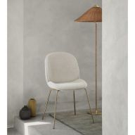Gubi Tynell 9602 Vloerlamp - Messing & Oranje