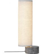 Gubi Unbound H45 Tafellamp - Grijs marmer & Canvas wit