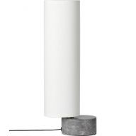 Gubi Unbound H45 Tafellamp - Grijs marmer & Wit