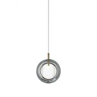Bomma Lens 3 pcs Hanglamp - 2x Blauw 1x Helder glas