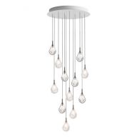 Bomma Soap Mini 12 pcs Hanglamp - 6x Helder 6x Mat glas
