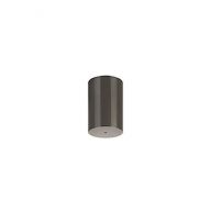 Bomma Soap Mini Single Hanglamp - Zilver glas - Antraciet fitting