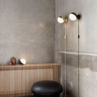 Louis Poulsen VL Studio Wandlamp - Zwart - Met draad