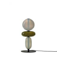 Bomma Pebbles Small Vloerlamp - Configuratie 3 - Wit - groen