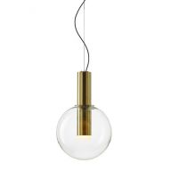 Bomma Phenomena Hanglamp - Small Ball - Helder - geborsteld goud