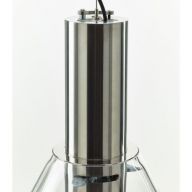 Bomma Phenomena Hanglamp - Small Ball - Helder - geborsteld zilver
