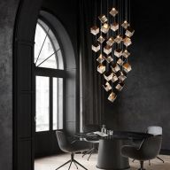 Bomma Pyrite 6 pcs Hanglamp - Goud