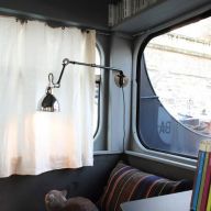 DCW Editions Lampe Gras N203 Round Wandlamp - Chroom