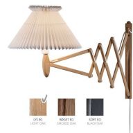 LE KLINT Sax 234-6/27 Wandlamp - Licht eiken met papieren kap - Wit