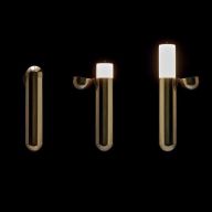 DCW Editions ISP Wandlamp - Rechts - Messing