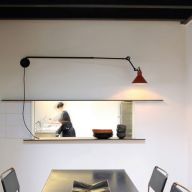 DCW Editions Lampe Gras N213 Conic Wandlamp - Rood