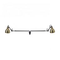 DCW Editions Lampe Gras N213 Double Round Wandlamp - Messing
