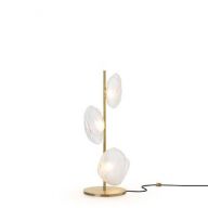 Bocci 73.3 Short Vloerlamp - Transparant - Messing base