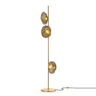 Bocci 73.3 Tall Vloerlamp - Taupe - Messing base
