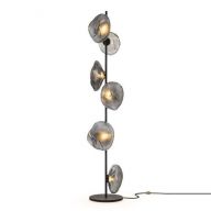 Bocci 73.6 Vloerlamp - Donkergrijs - Zwarte base