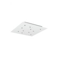 Bocci 73.11V Random Hanglamp - Transparant - Vierkante plafondkap