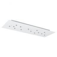 Bocci 73.16V Random Hanglamp - Transparant - Rechthoekige plafondkap