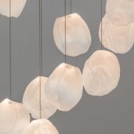 Bocci 73.1V Random Hanglamp - Mat wit - 40 mm plafondkapje