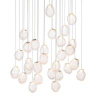 Bocci 73.28V Random Hanglamp - Transparant - Vierkante plafondkap