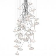 Bocci 73.37 Semi-Rigid Hanglamp - Transparant