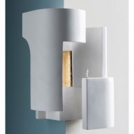 DCW Editions Soul Story Angle 1 Wandlamp - Wit-goud