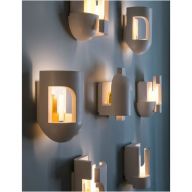 DCW Editions Soul Story Angle 1 Wandlamp - Wit-goud