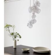 Bocci 100.1 Random Hanglamp - Transparant - 40 mm plafondkapje